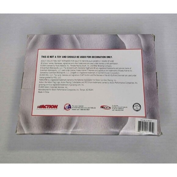 New Kasey Kahne #9 2005 Nascar Action Hanging Holiday Ornament Set - Picture 2 of 3